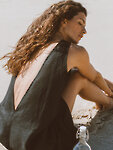 Bild 6 von KEIRA Maxikleid aus Leinen in Black, you can also choose other colors above von Love and Confuse