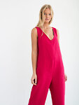 Bild 5 von MADELINE Ärmelloser Leinen Jumpsuit in Vivid raspberry, you can also choose other colors above von Love and Confuse