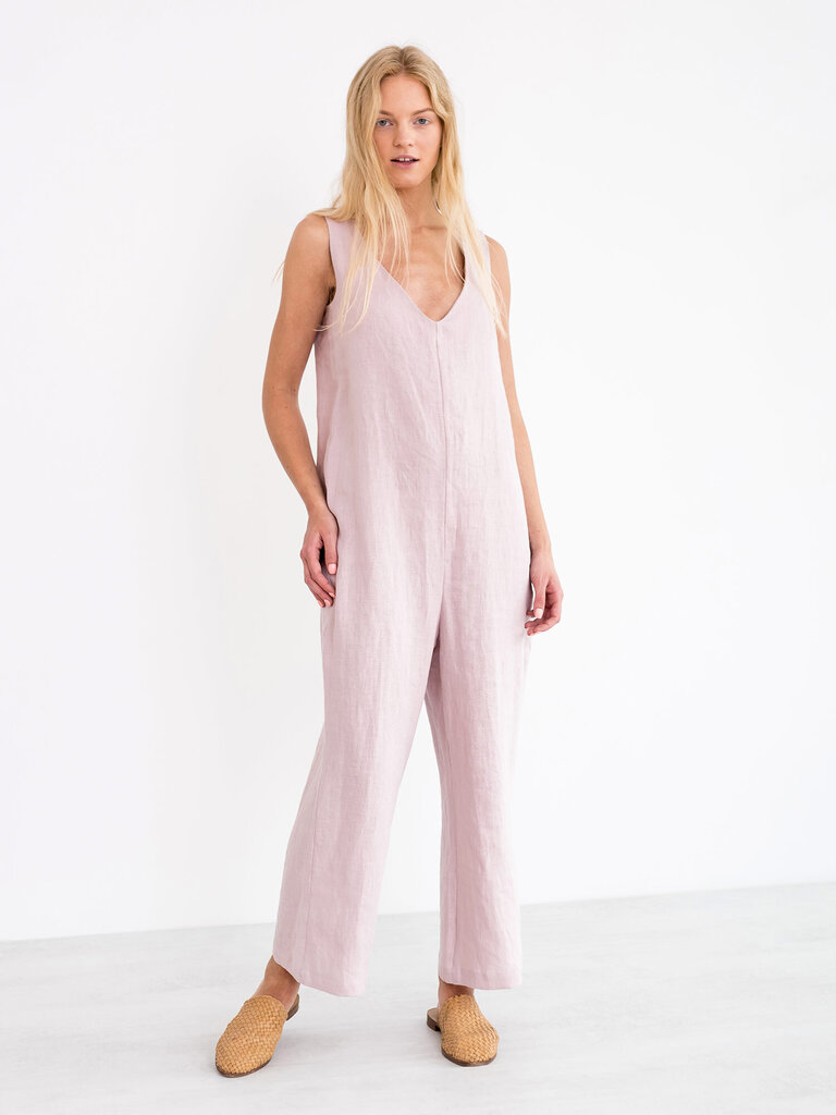 Madeline Leather Jumpsuit