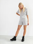 Image 3 of PALMER Linen T-Shirt in Cloudy Grey from Love and Confuse