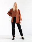 Bild 4 von SELBY Leinenjacke in Rust, you can also choose other colors above von Love and Confuse
