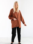Bild 5 von SELBY Leinenjacke in Rust, you can also choose other colors above von Love and Confuse
