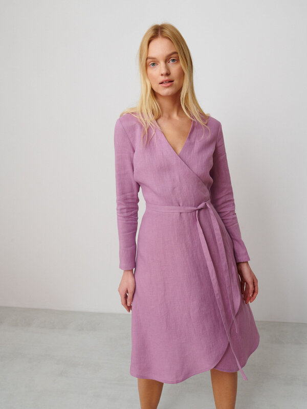 CLAUDIA WRAP DRESS